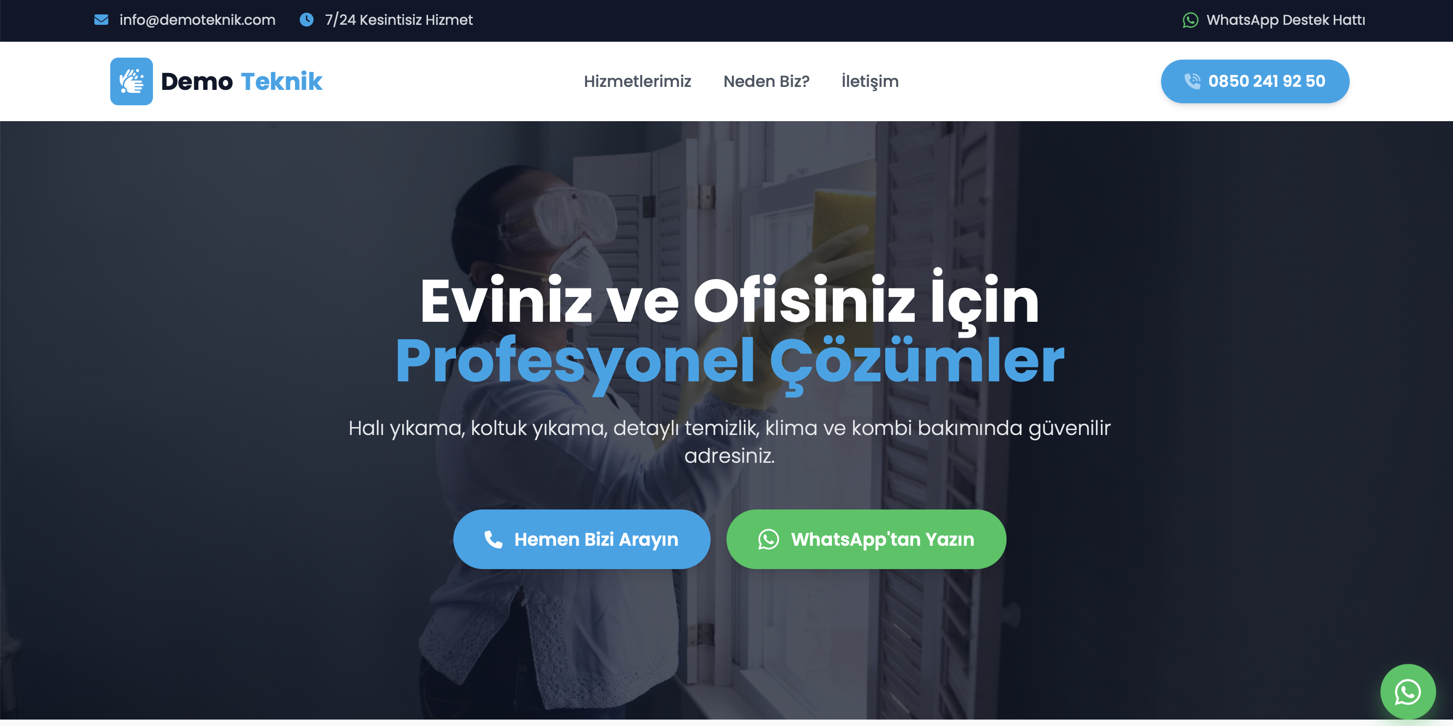 Klasik Kurumsal Tasarım Demo V1
